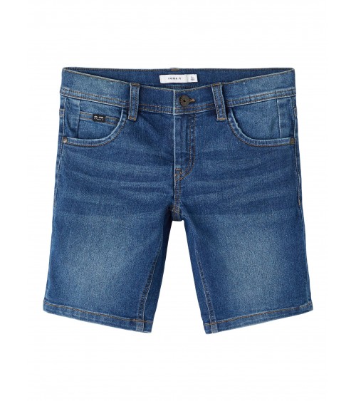 jean shorts blue denim
