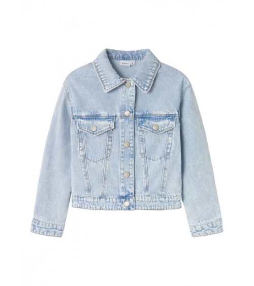 name it kids regular fit denim jacket